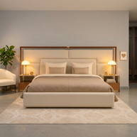 Luxe Frame Upholstered Bed