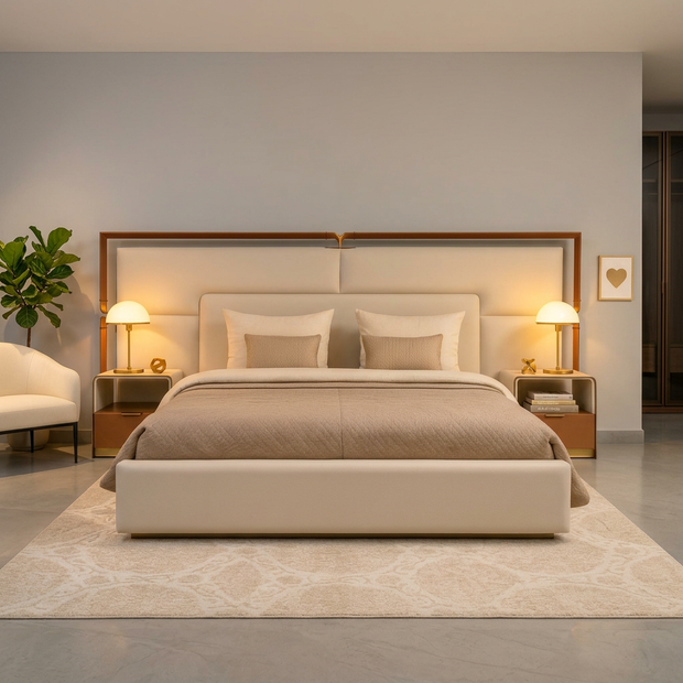 Luxe Frame Upholstered Bed