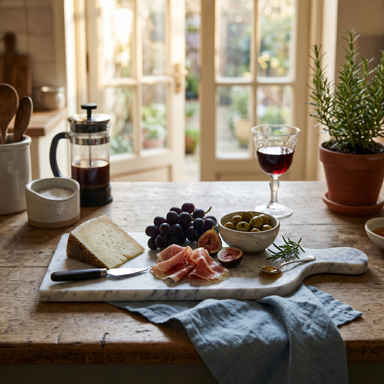 Carrara Marble Chopping Board