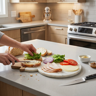 Snowflake Marble Chopping Board