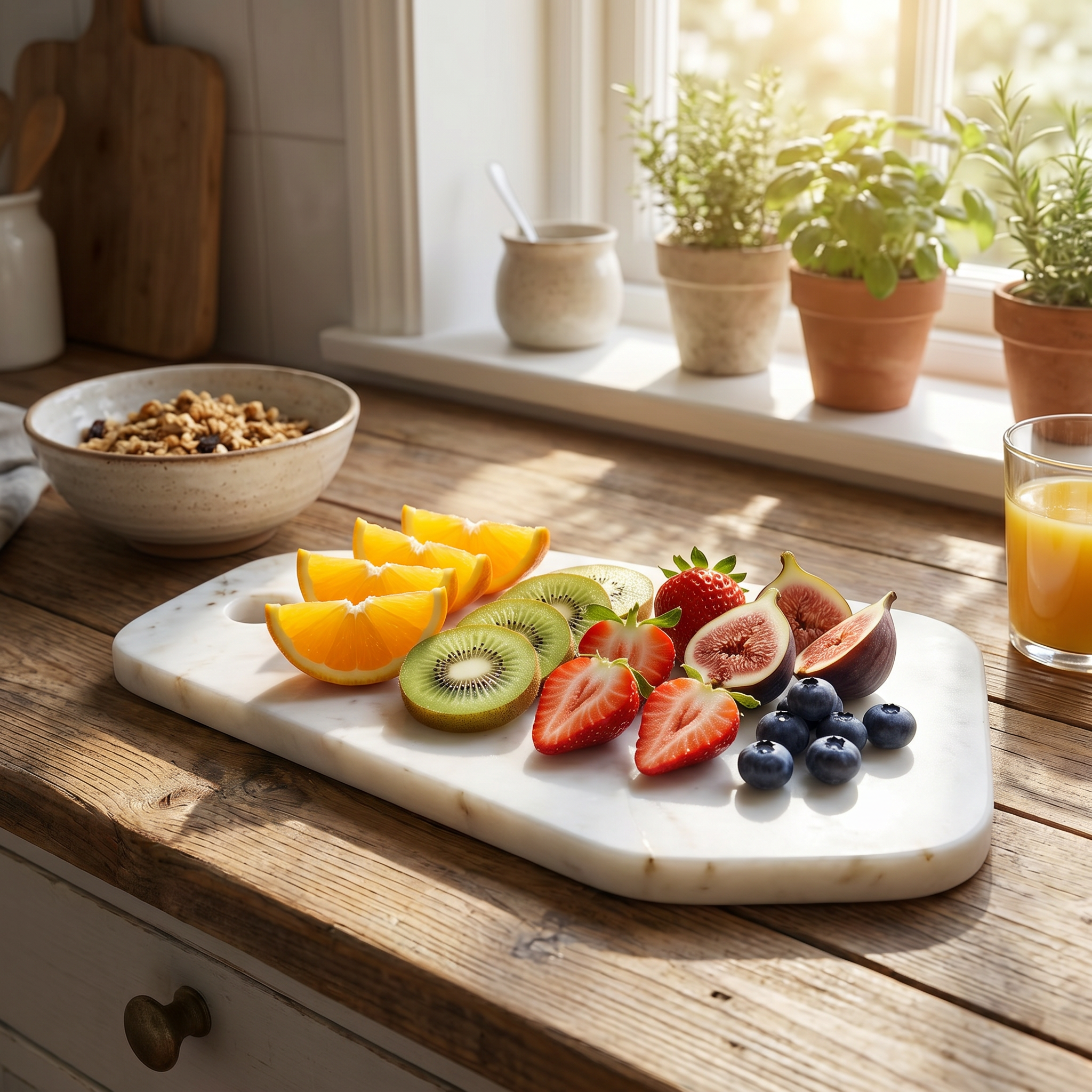 Marble Serving Board