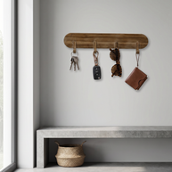 Wooden Wall Hook Rack