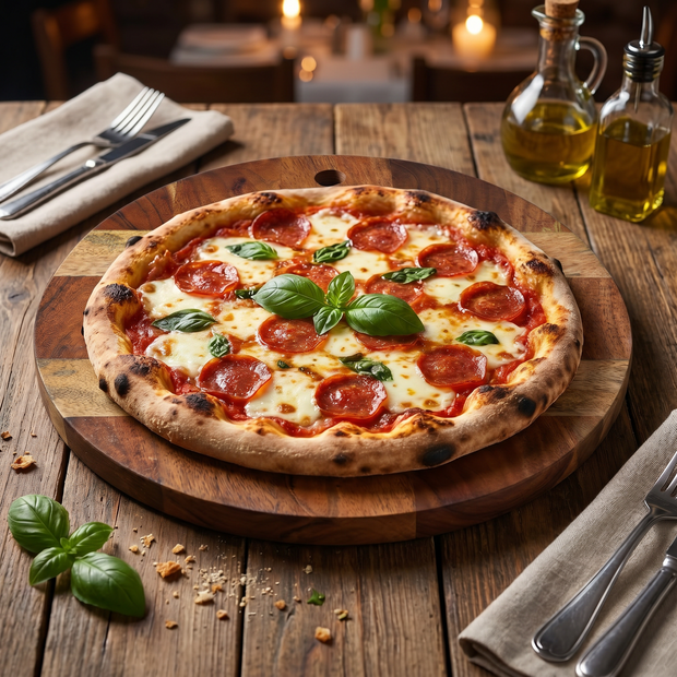 Round Wooden Cutting Board
