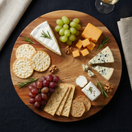 Rustic Circular Food Platter