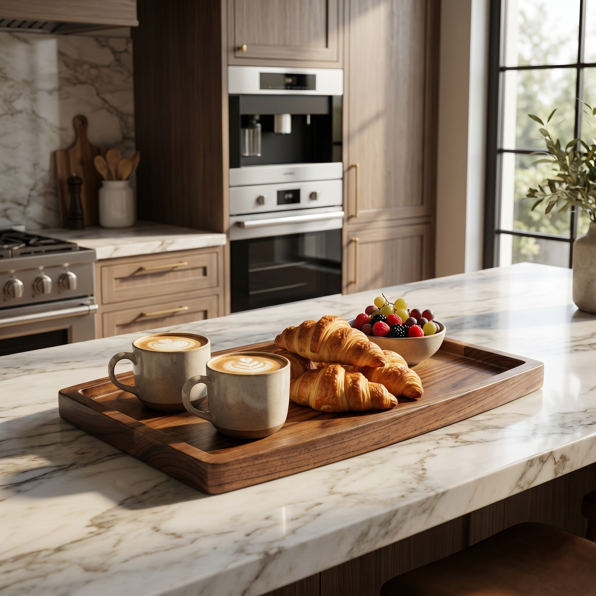 Multi Purpose Wooden Display Tray