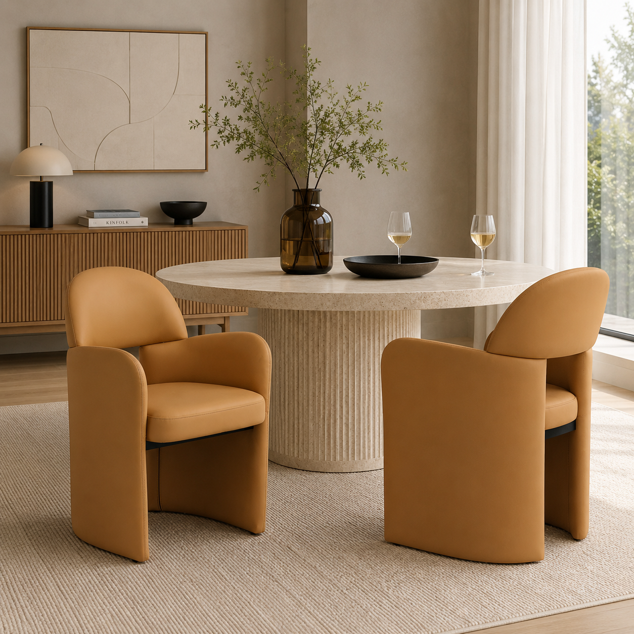 Embrace Luxury Upholstered Dining Chair