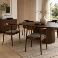 Elara Solid Wood Dining Chair
