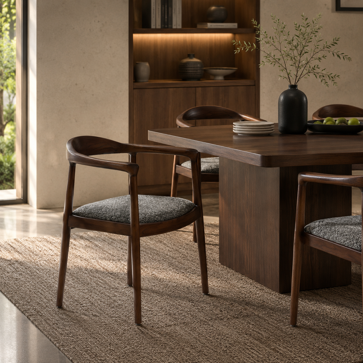 Elara Solid Wood Dining Chair