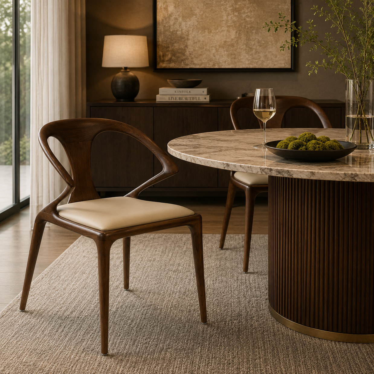 Arco Designer Dining Chair