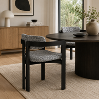 Mondrian Luxury Arm Dining Chair