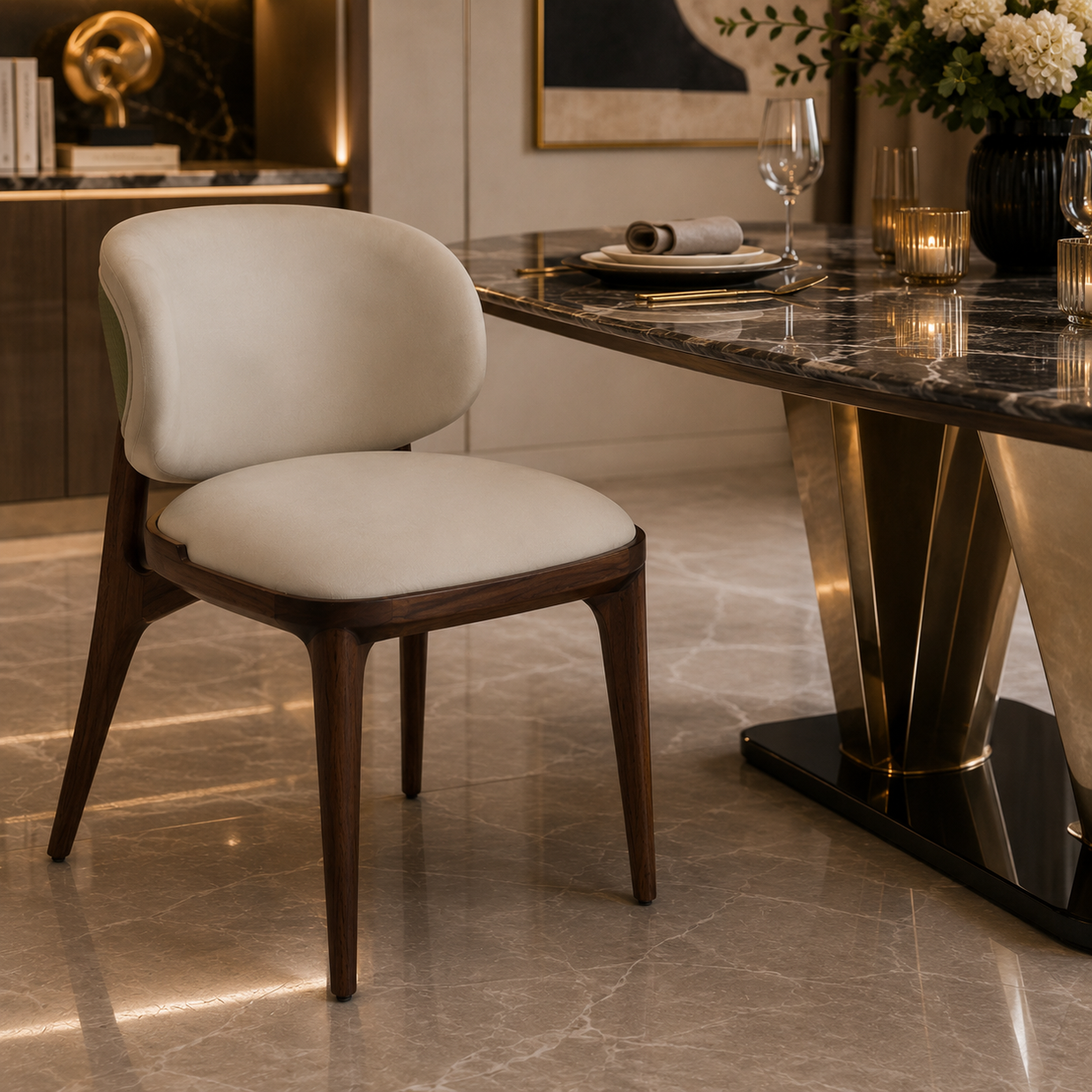 AURELIA Luxury Accent Dining Chair