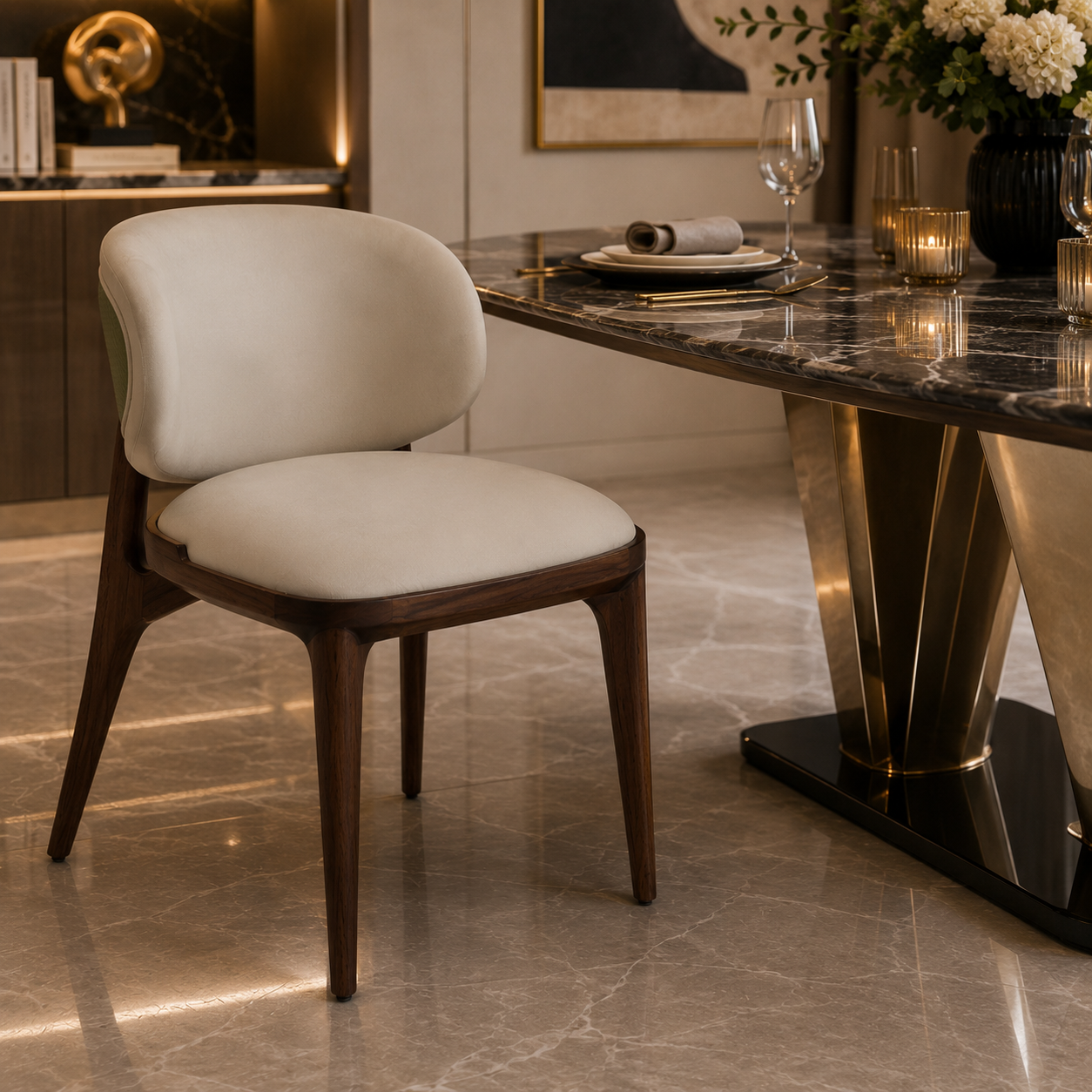 AURELIA Luxury Accent Dining Chair