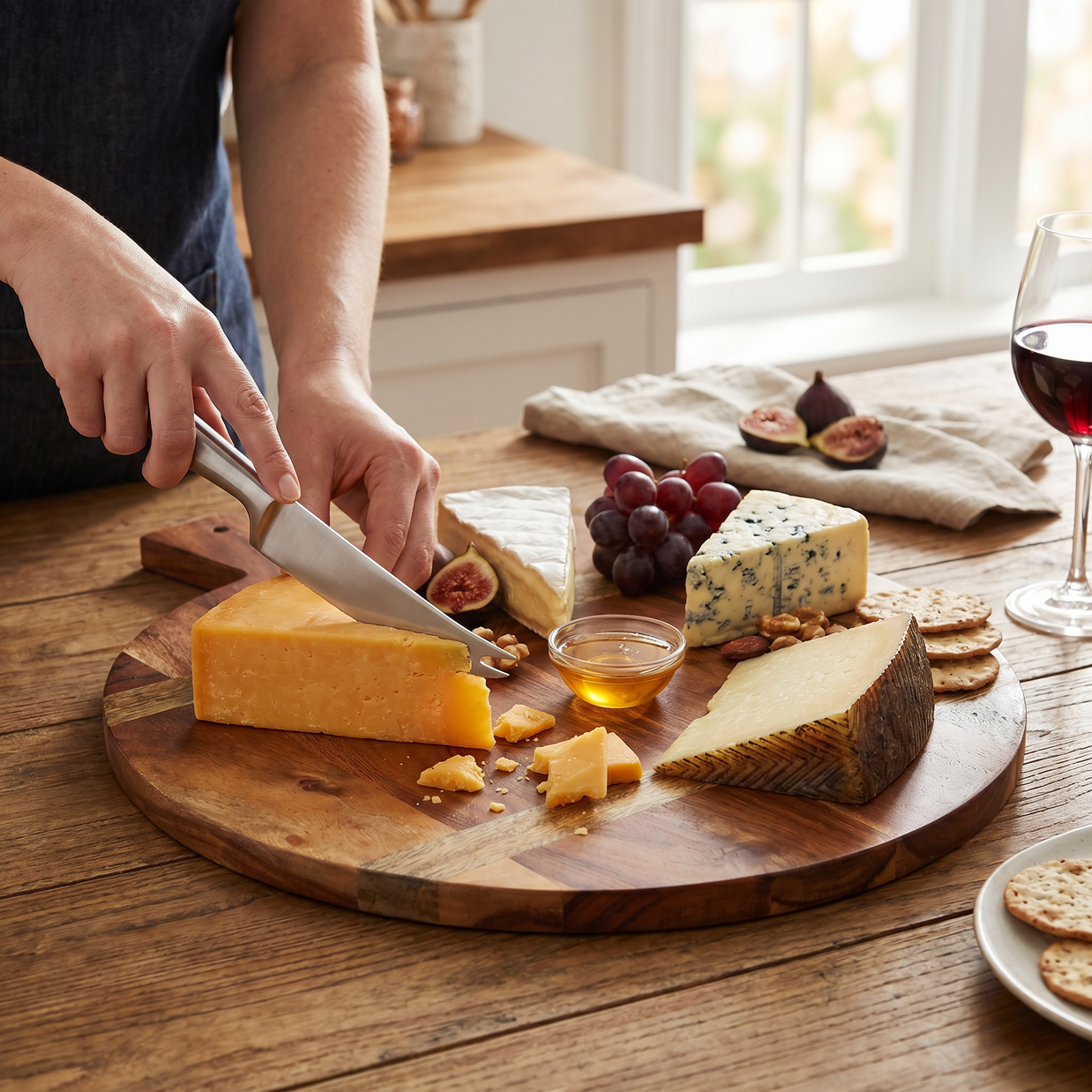 Paddle Style Cheese Board