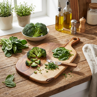 Dual Tone Wooden Serving Board