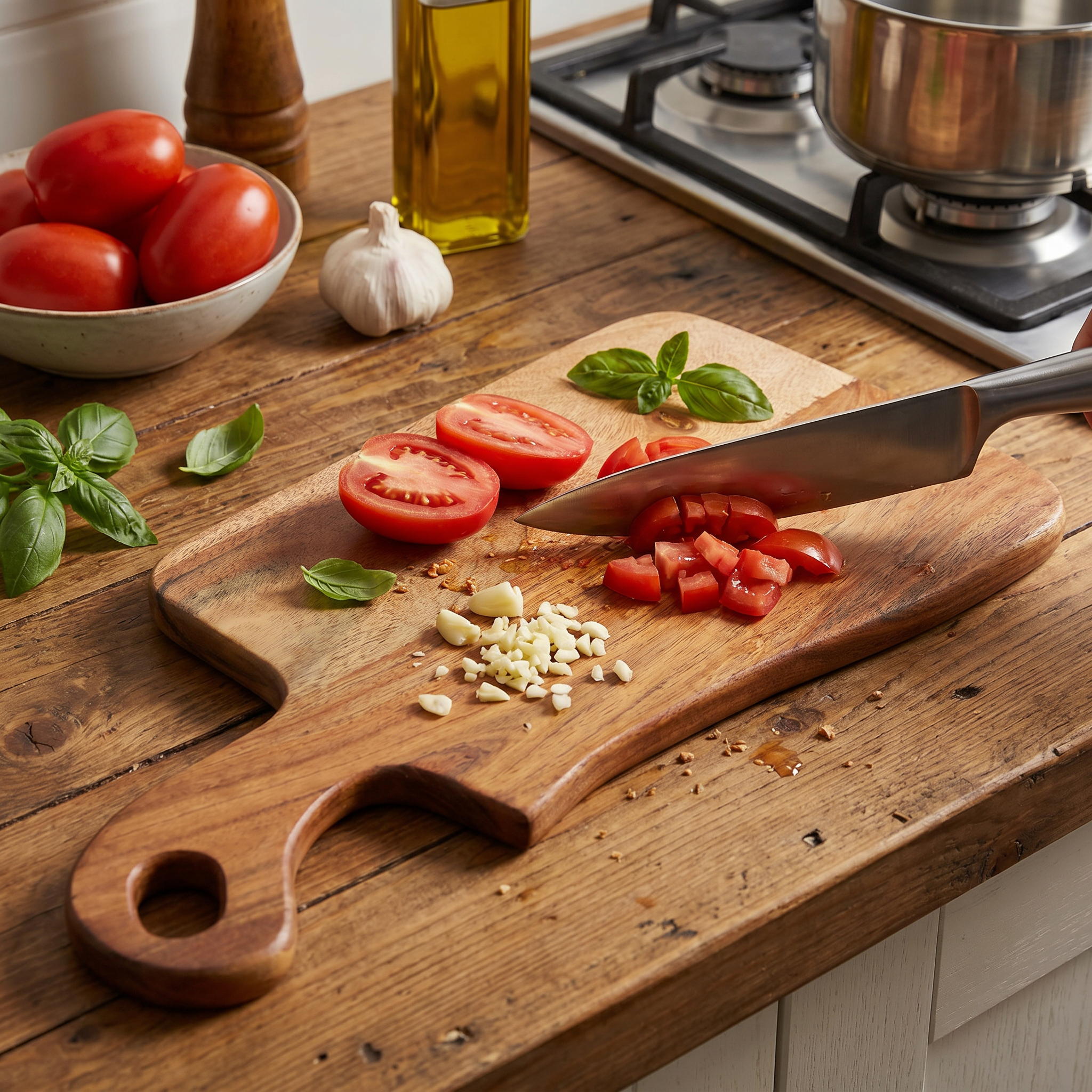 Swan Neck Serving Board