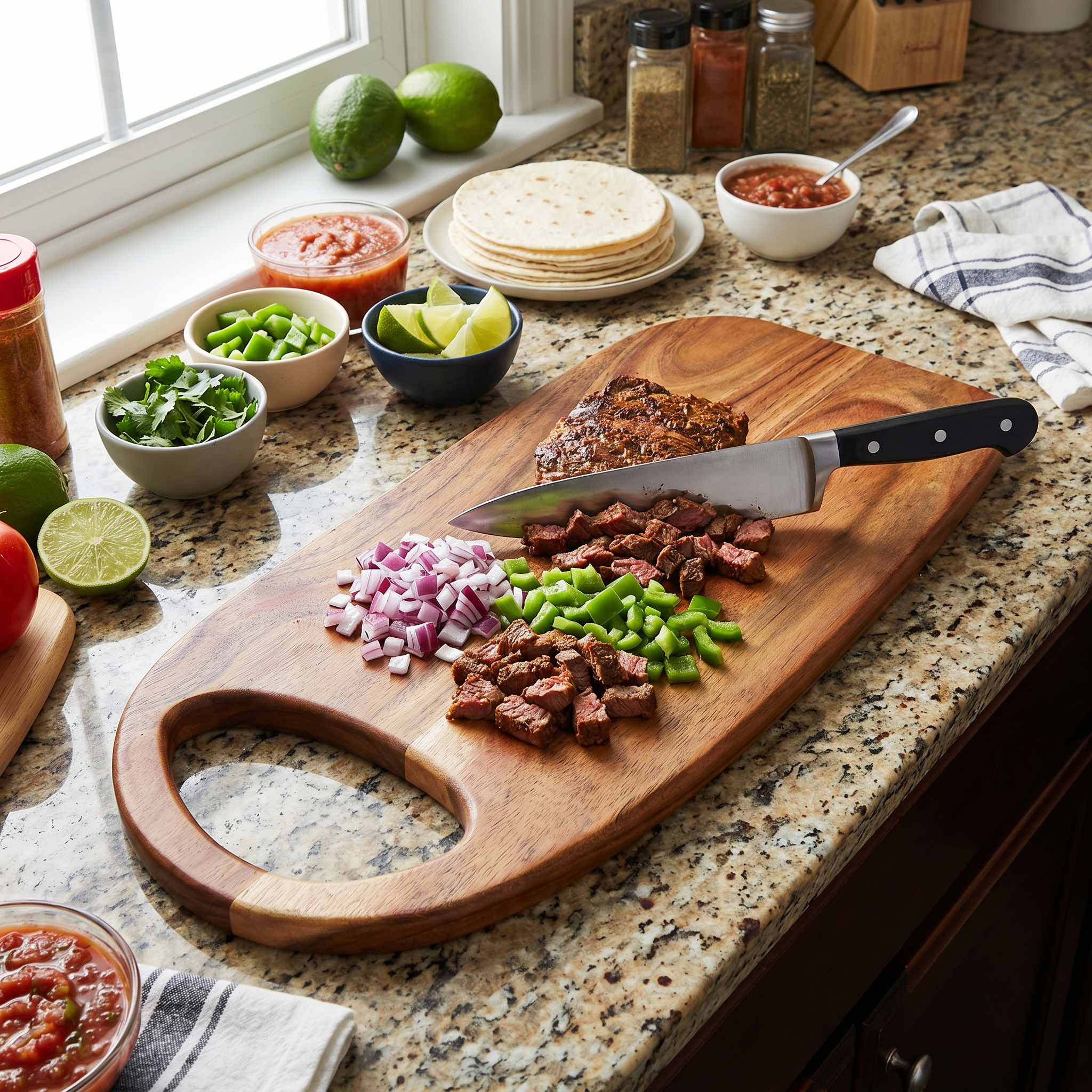 Timber Arc Serving Board