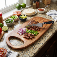 Timber Arc Serving Board