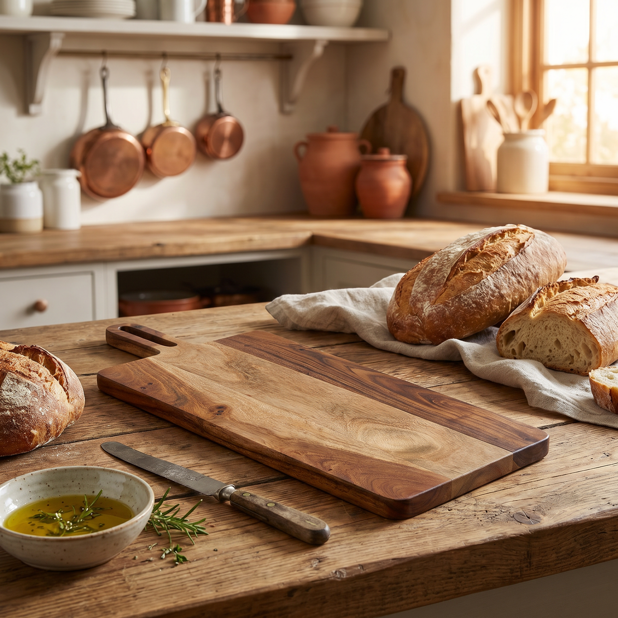 Long Handle Cutting Board