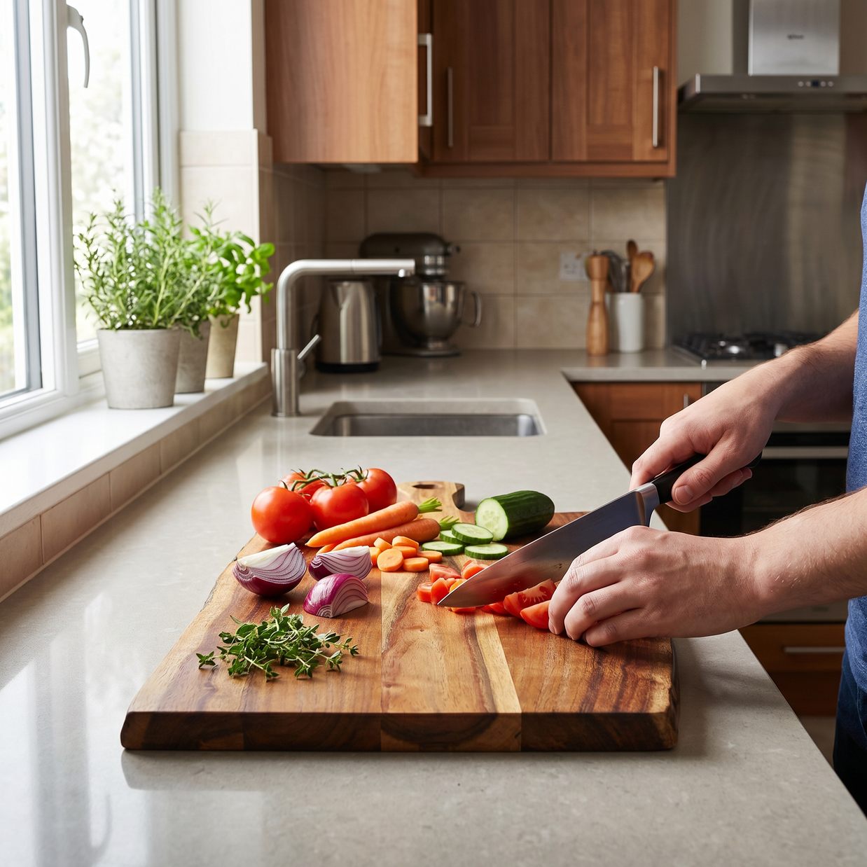 Farmhouse Serving Platter Board