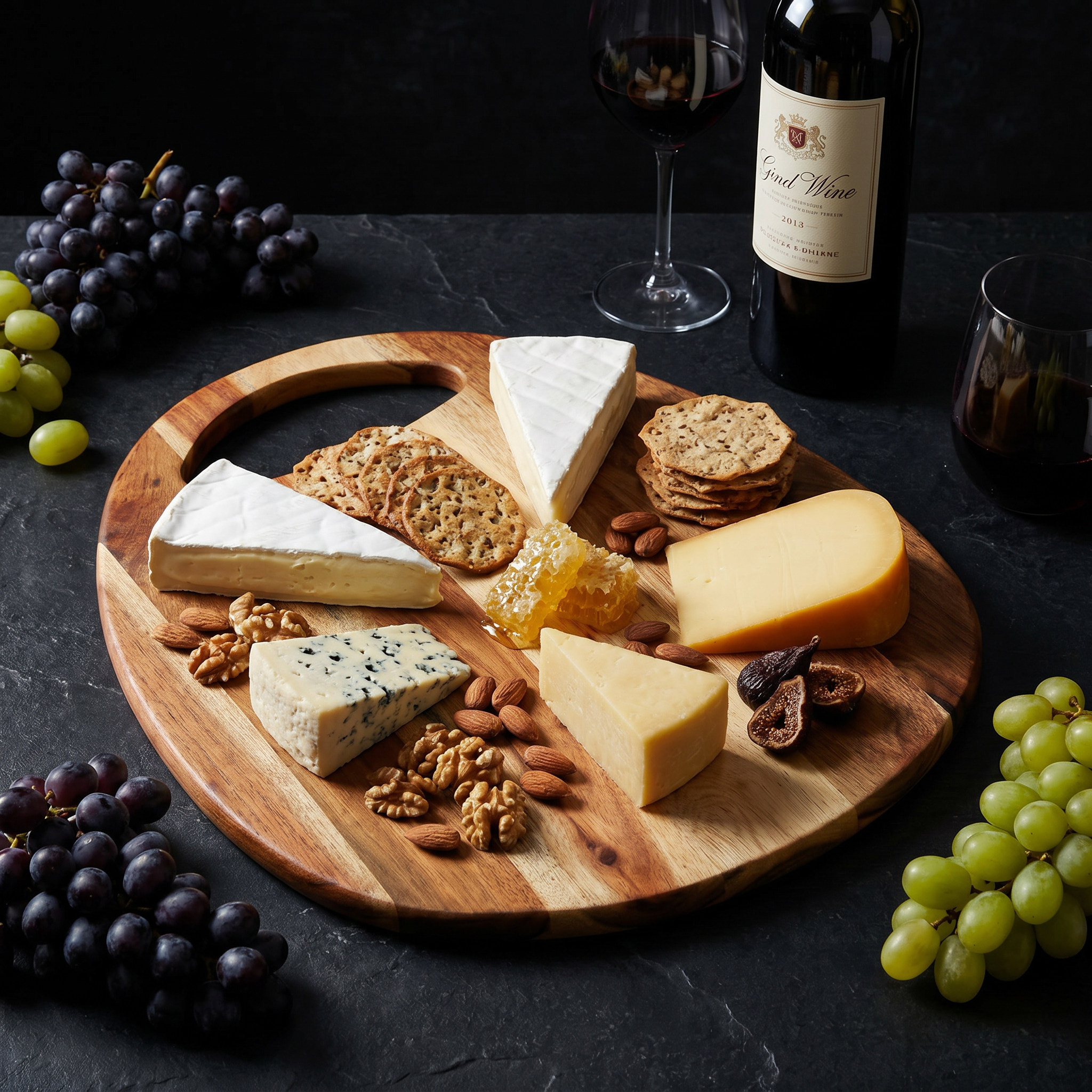 Contemporary Cheese Platter Board