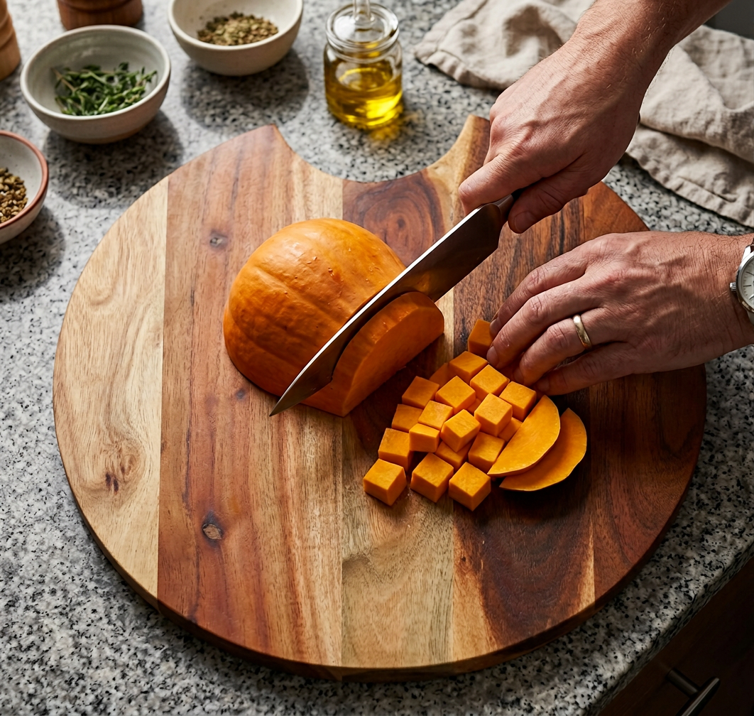 Crescent Edge Chopping Board