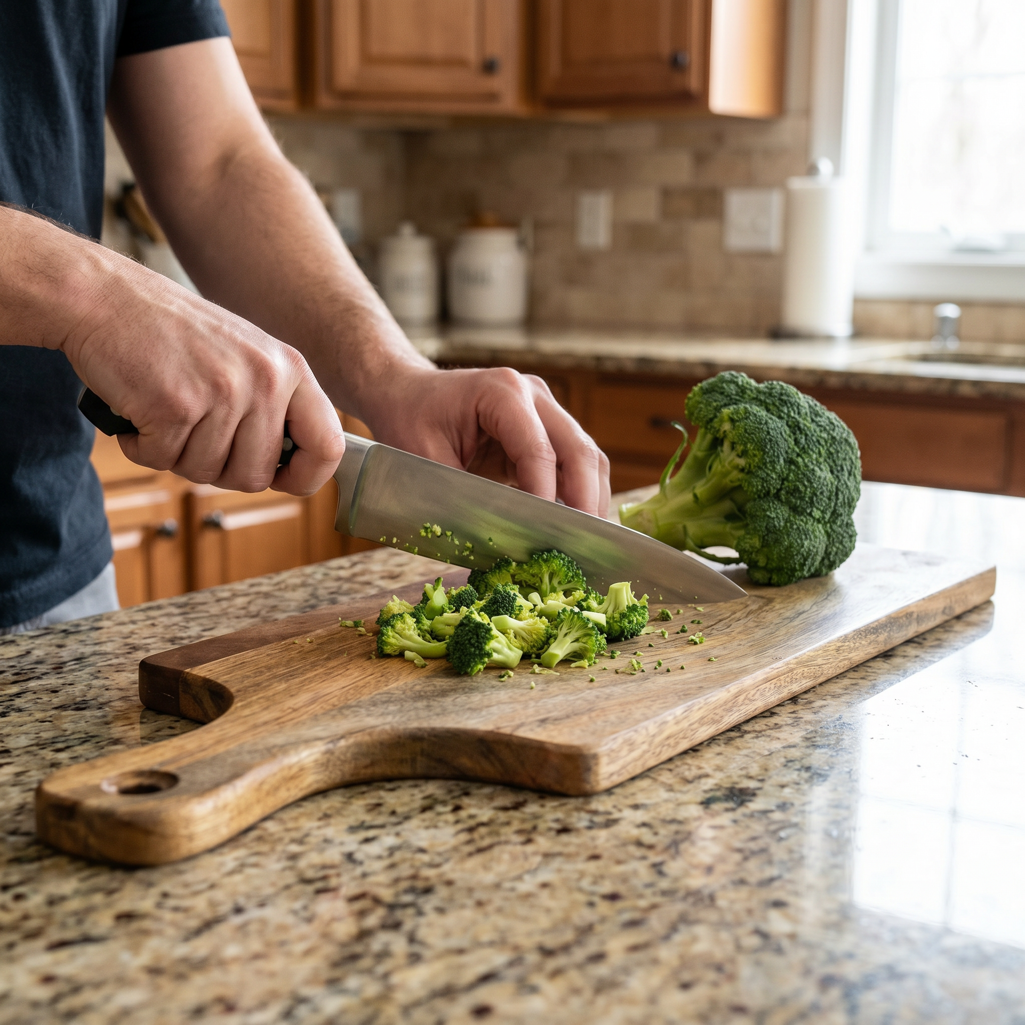 Rustic Grain Serving Board