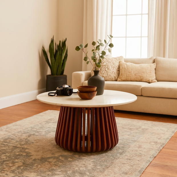 Elysian Marble Coffee Table