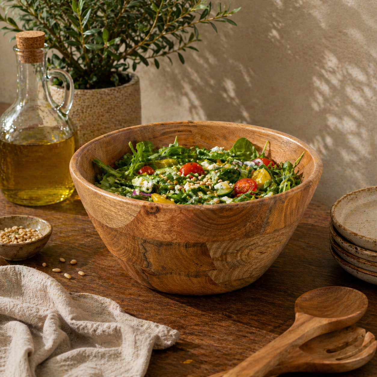 WoodCharm Kitchen Utility Bowl