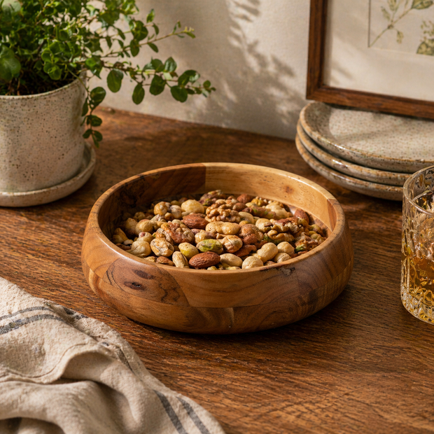 TimberCraft Multipurpose Bowl Tray