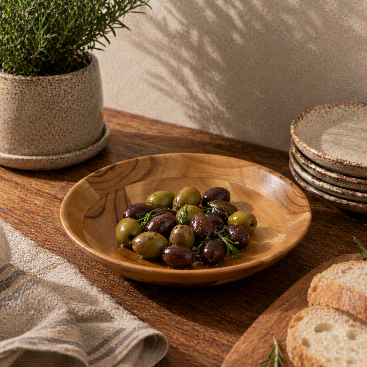 Woodland Elegance Serving Dish