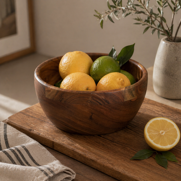 WalnutCraft Serving Bowl