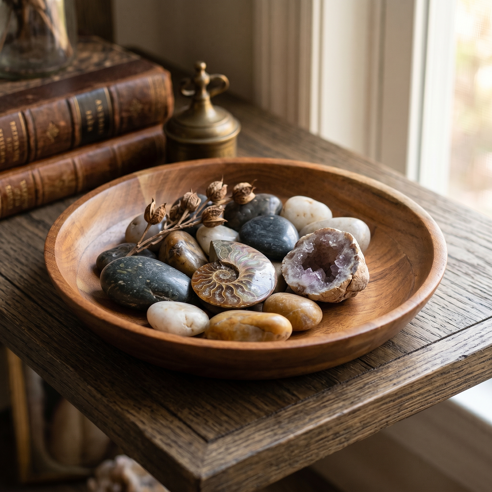 Acacia Wood Snack Platter