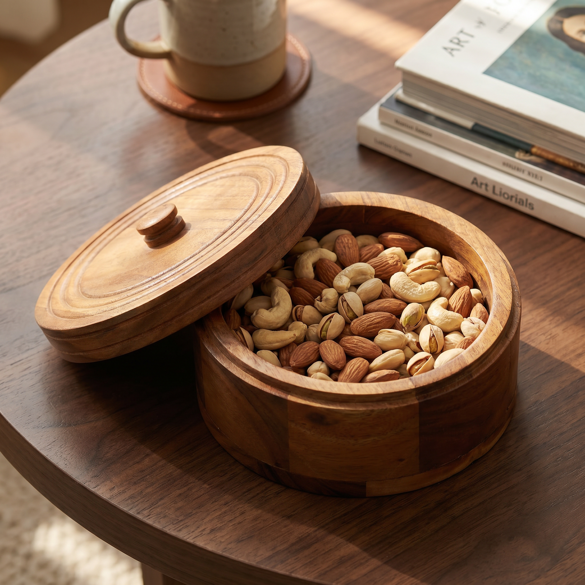 Heritage Wooden Keepsake Canister