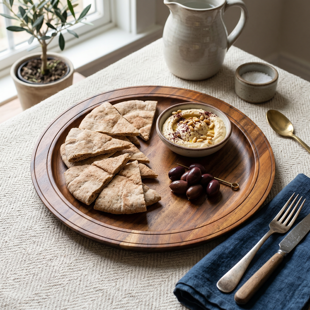 Aranyaka Royal Wooden Platter