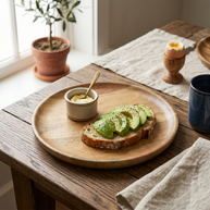 ShwetVan Wooden Serving Plate