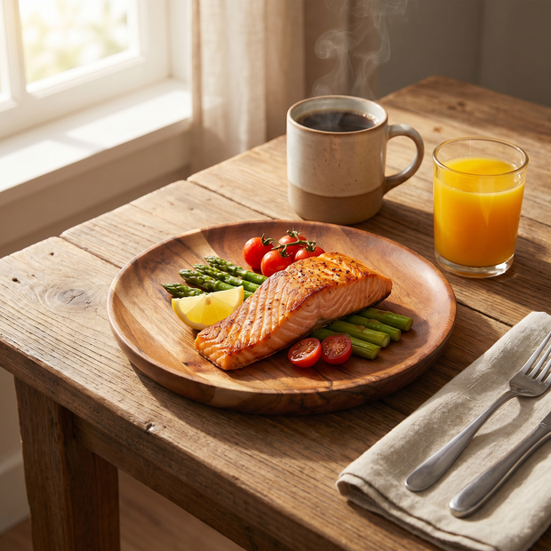 Premium Timber Serving Plate