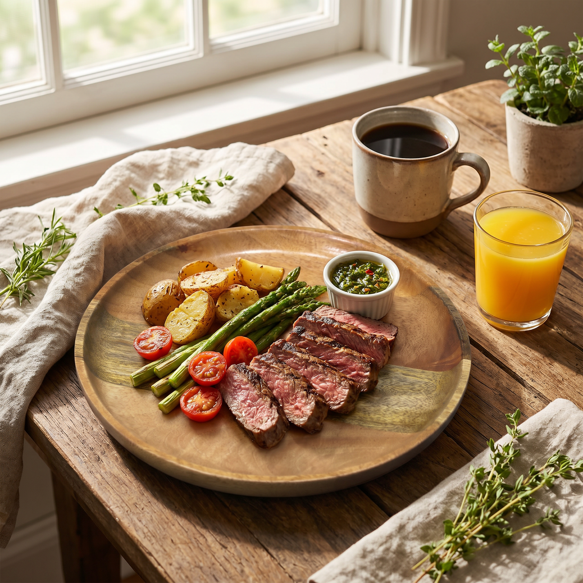 Vanarasa Wooden Heritage Plate