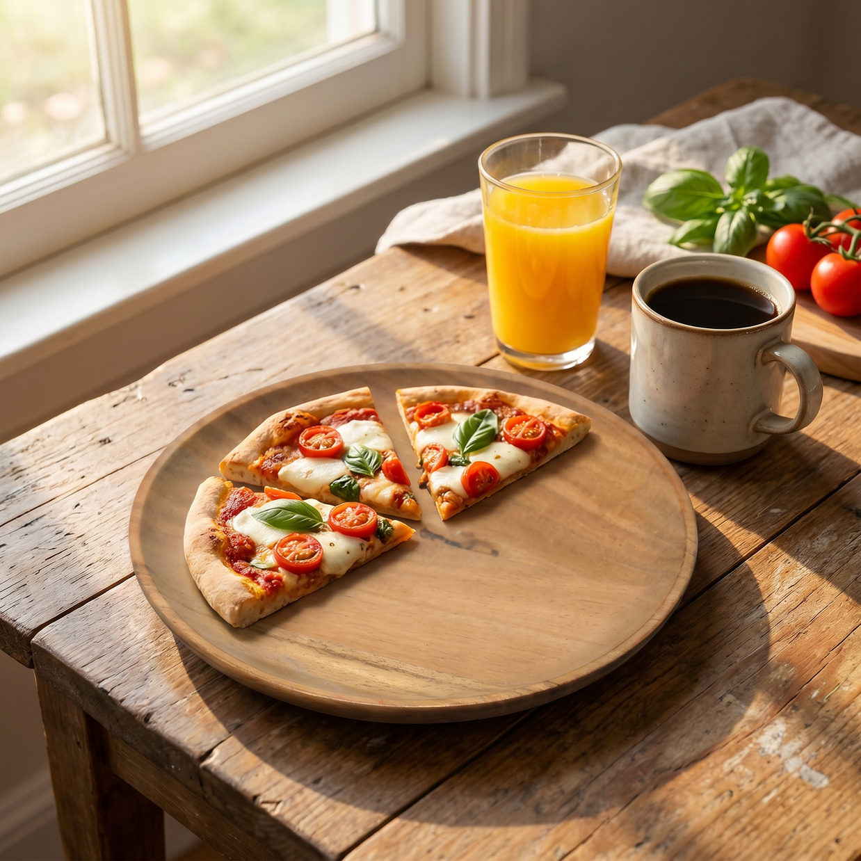 Minimalist Wooden Dining Plate