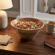Handcrafted Wooden Salad Bowl