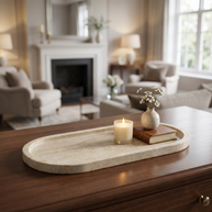 Minimalist Marble Serving Tray