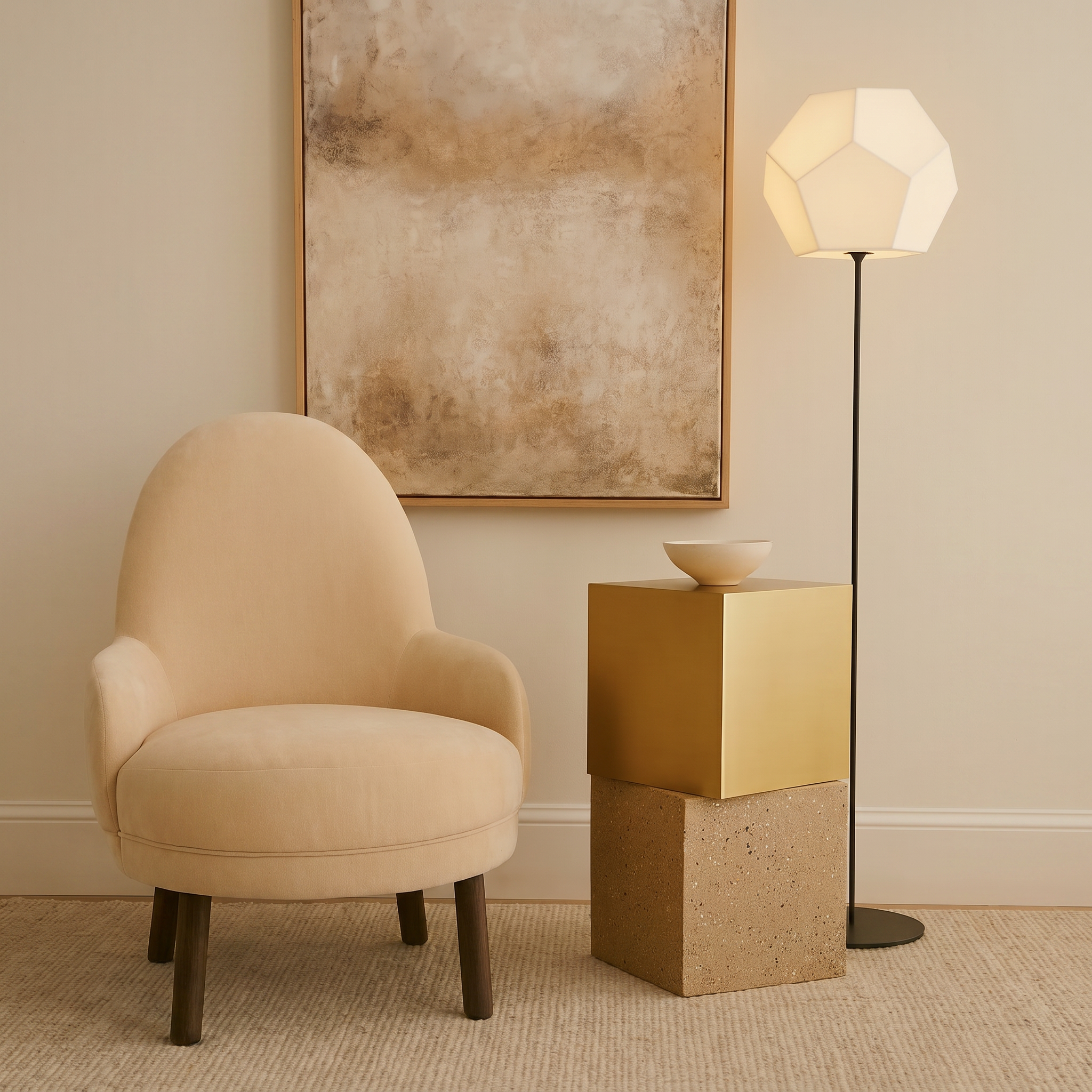 Aurex Cube Side Table