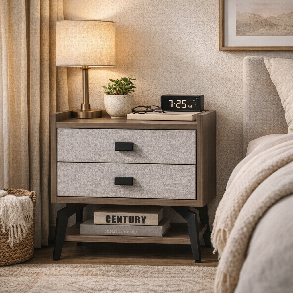 Taron Minimal Bedside Table