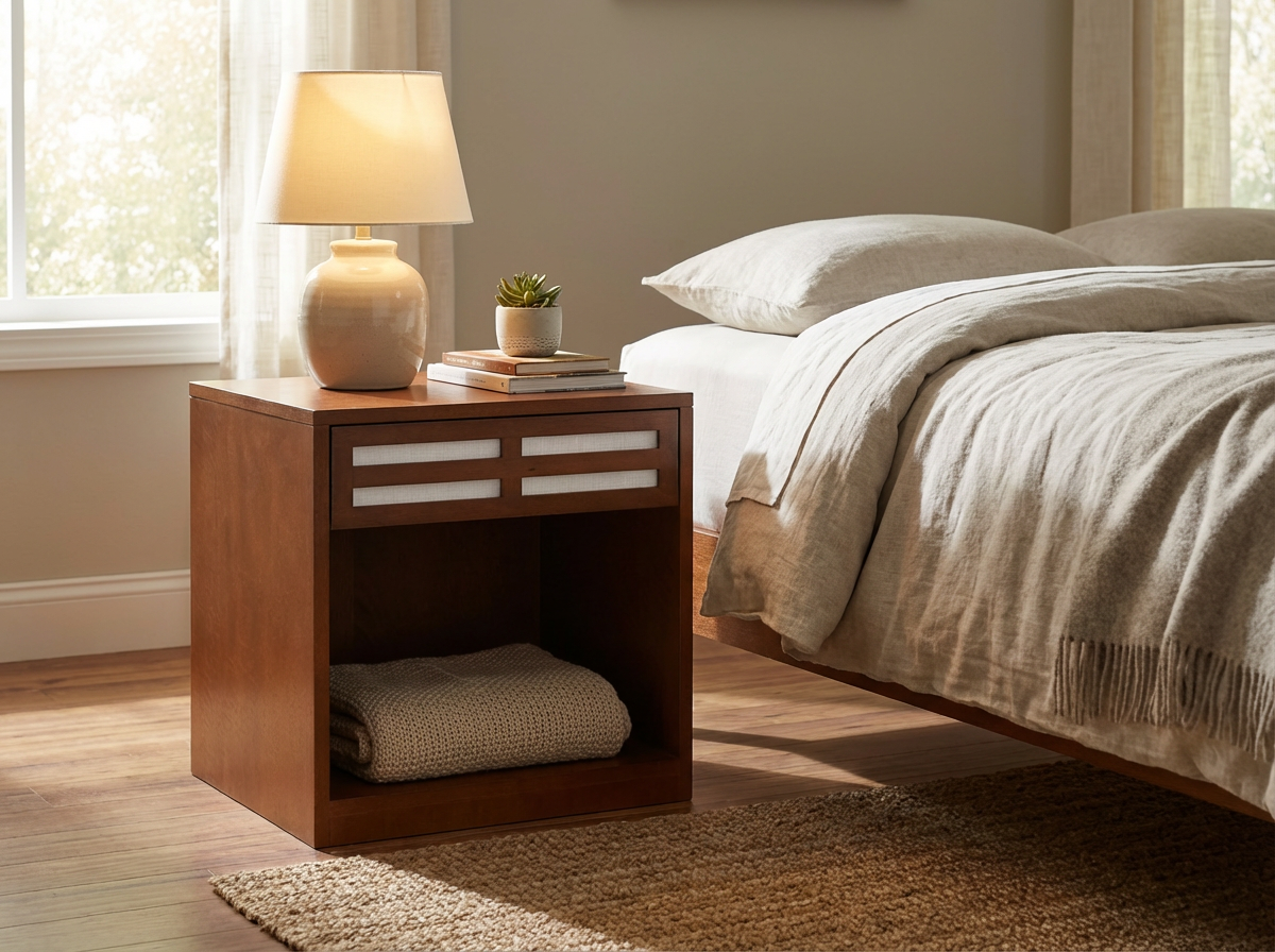Drevion Storage Nightstand