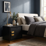 Noir Bedside Table