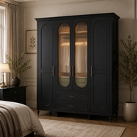 Windsor 4-Door Wardrobe