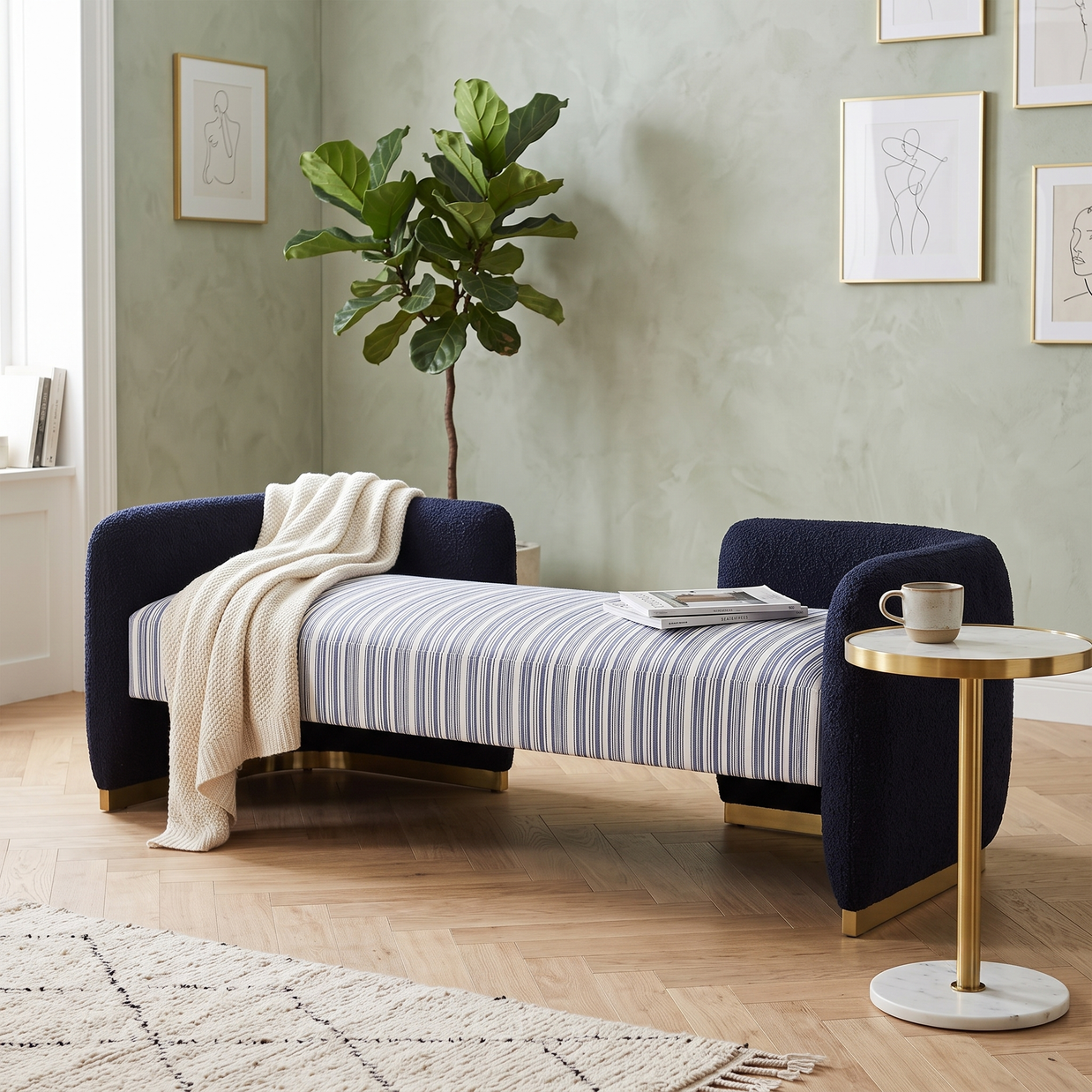 Riviera Accent Ottoman