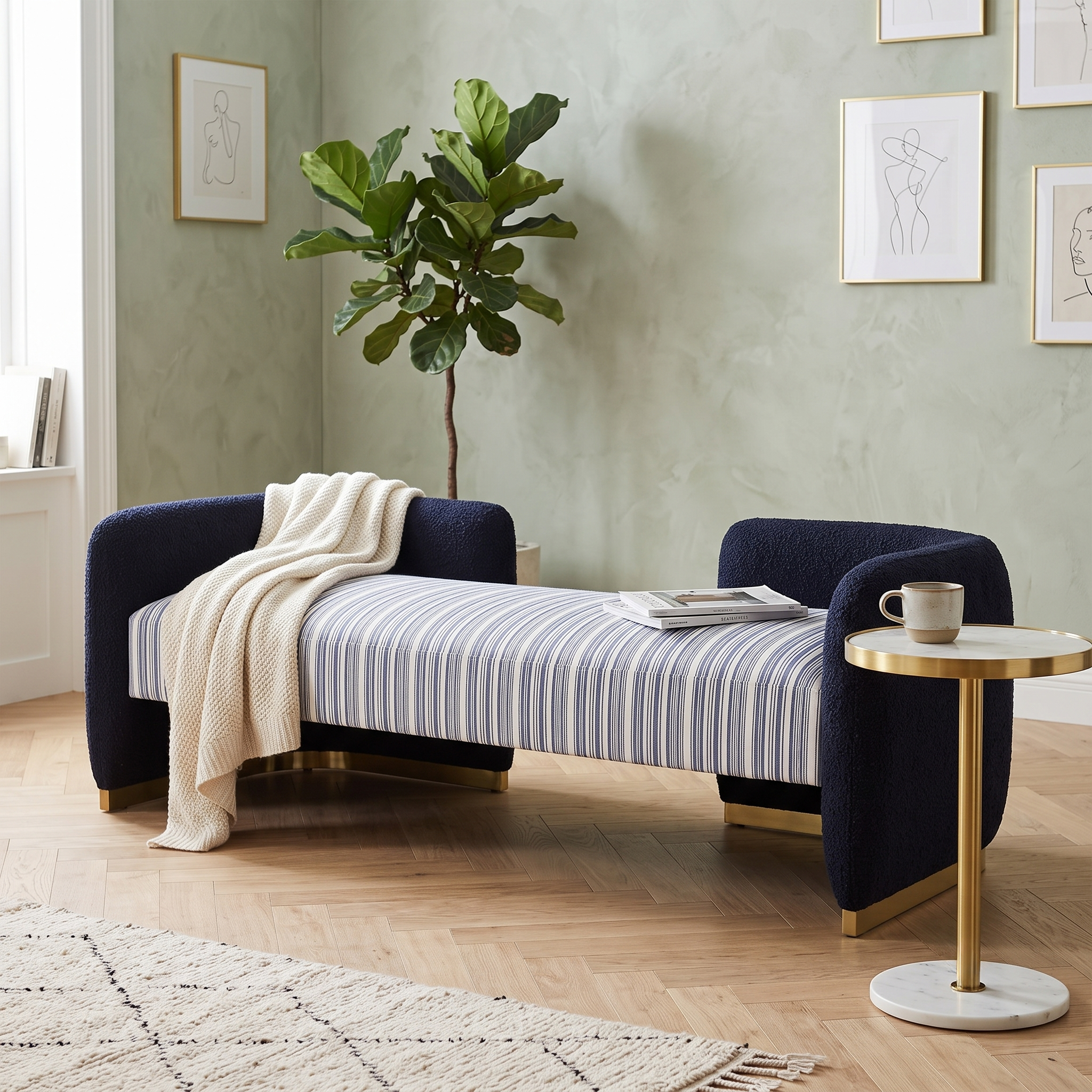 Riviera Accent Ottoman