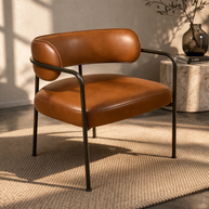Canyon Leather Accent Chair
