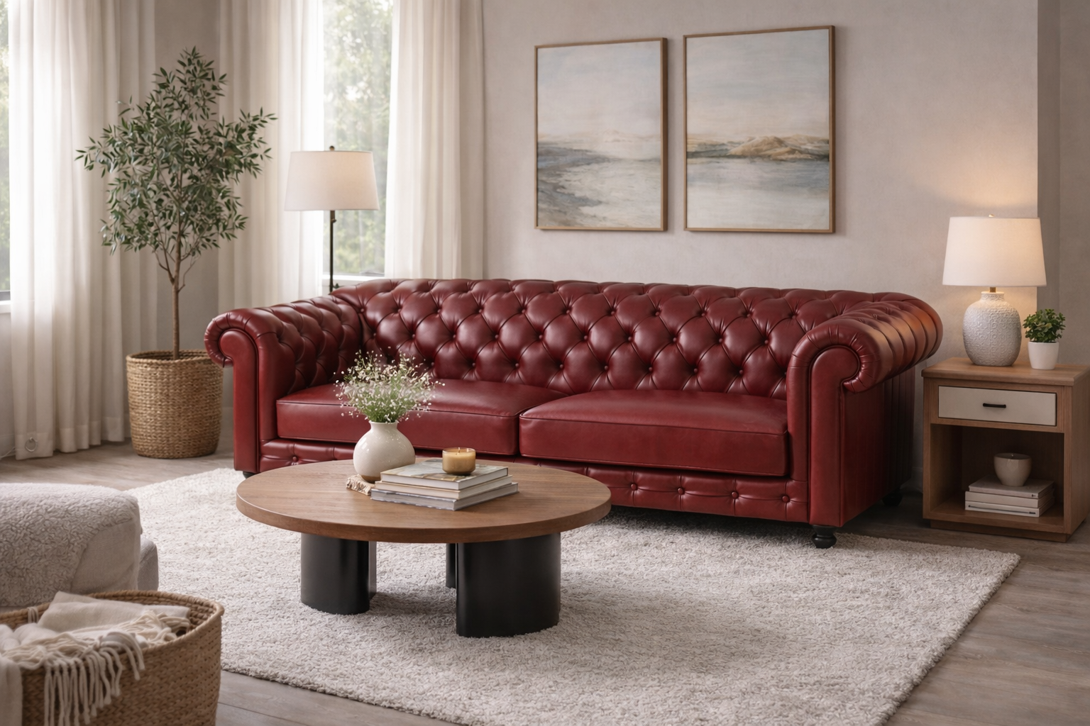 Crimson Royal Sofa