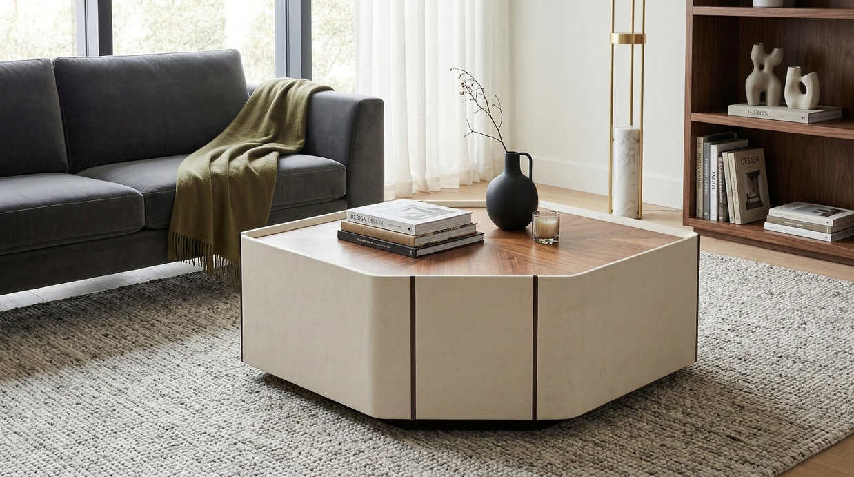 Hexora Luxe Coffee Table